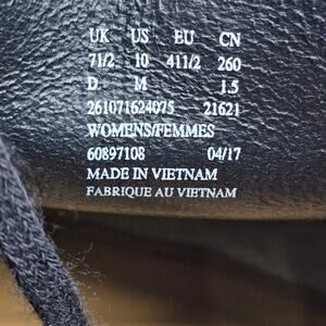 Clarks Originals Boots Women's 10 M Black Suede Leather Desert Chukka Booties